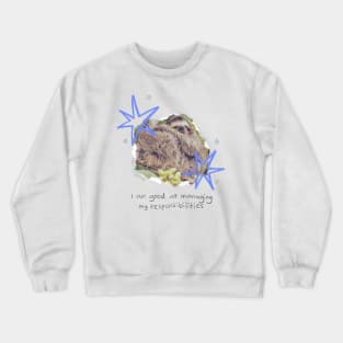 Responsible Adult Crewneck Sweatshirt